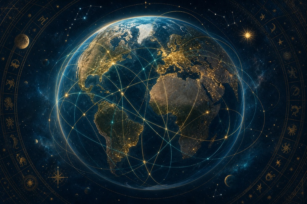 Astrokartografi: vart flytta enligt horoskopet